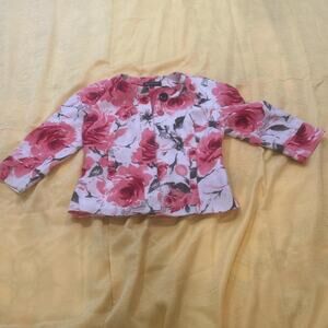 Jones new york pink floral size 2p